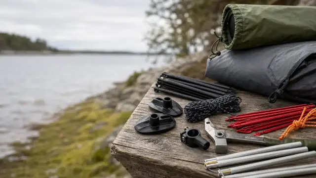 Tilbehør til telte